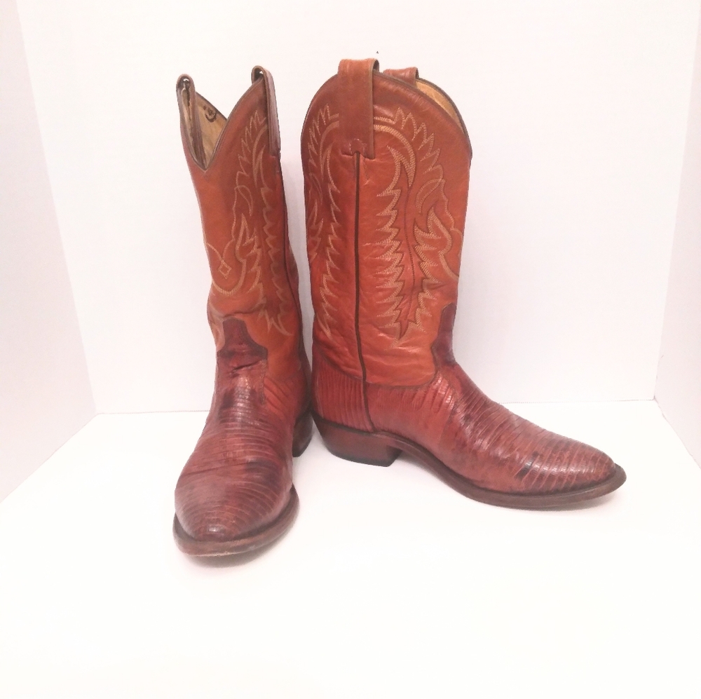 Tony Lama cowboy boots womens Size 8.5 Brown
